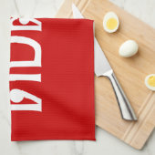 Weido! Her Ting Tong in Thai Language Script Küchentuch (Viertel Falte)