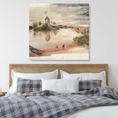 Weierhaus Leinwanddruck (Insitu (Schlafzimmer))