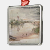 Weierhaus Silbernes Ornament (Links)