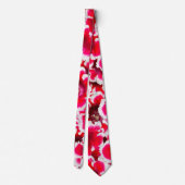 Weigela Florida Flower Krawatte (Rückseite)