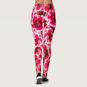 Weigela Florida Flower Leggings (Rückseite)