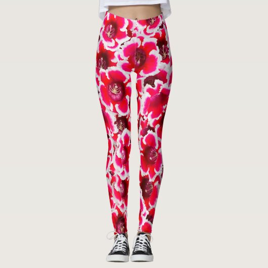 Weigela Florida Flower Leggings (Vorderseite)