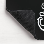 Weigerung, Depressionen zu unterdrücken, Bewusstse Mousepad (Ecke)