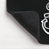 Weigerung, Depressionen zu unterdrücken, Bewusstse Mousepad (Ecke)