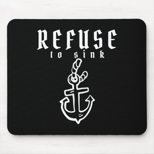 Weigerung, Depressionen zu unterdrücken, Bewusstse Mousepad (Vorne)