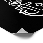 Weigerung, Depressionen zu unterdrücken, Bewusstse Poster (Ecke)