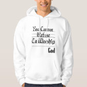 Weigerung, Herrenhoodie anzubeten Hoodie (Vorderseite)