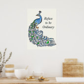 Weigerung, normal zu sein poster (Küche)