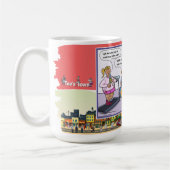 Weight and See | Dry Logic Humor Classic Kaffeetasse (Links)