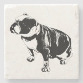 Weight Held in Place Steinuntersetzer (Vorderseite)