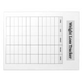 Weight Loss Tracker  Notizblock (Vorderseite)