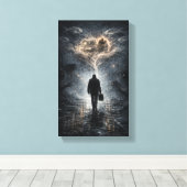 Weight of the Dream Leinwanddruck (Insitu (Holzboden))