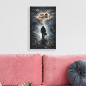 Weight of the Dream Leinwanddruck (Insitu (Wohnzimmer))