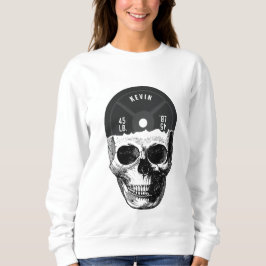 Weight Plate Skull Training Fitness Bodybuilding  Sweatshirt