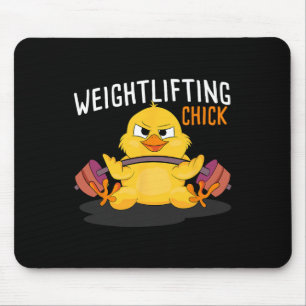 Weightheben Kick Bodybuilding Workout Gym Frauen Mousepad