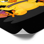 Weightheben Kick Bodybuilding Workout Gym Frauen Poster (Ecke)