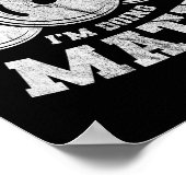 Weightheben Pun Shhh ich mache Mathe Workout Weig Poster (Ecke)