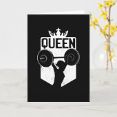 Weighthiebkönigin Karte (Gelbe Blume)