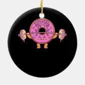 Weightlifing Barbell Funny Workout Gym Weightlifte Keramik Ornament (Hinten)