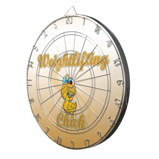 Weightlift Dartscheibe (Vorderseite rechts)