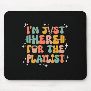 Weightlift Funny Gym Workout Women Übungen Mousepad