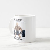 Weightlift Skelett Kaffeetasse (Vorderseite Links)