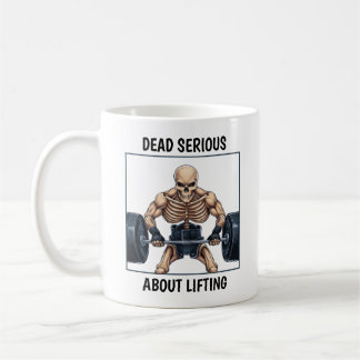 Weightlift Skelett Kaffeetasse