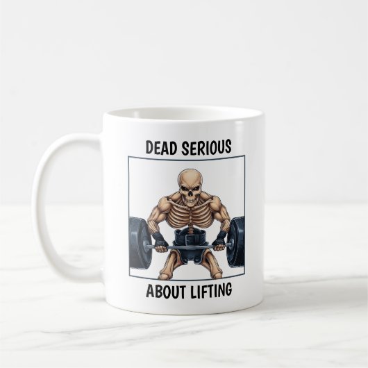 Weightlift Skelett Kaffeetasse (Links)