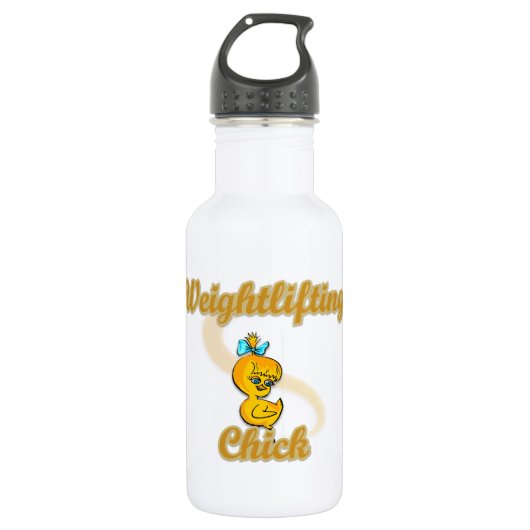 Weightlift Trinkflasche (Vorderseite)