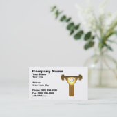 Weightlifter des Gold3d Visitenkarte (Stehend Vorderseite)