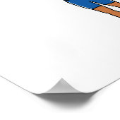 Weightlifter Girl Poster (Ecke)