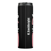 Weightlifter nennt mich Mama Graphic Thermosbecher (Rückseite)