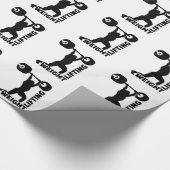 Weightlifting Geschenkpapier (Ecke)