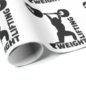 Weightlifting Geschenkpapier (Rolleneckpunkt)