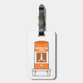 Weightlifting Is My Drug Gepäckanhänger (Rückseite vertikal)