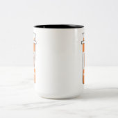 Weightlifting Is My Drug Zweifarbige Tasse (Mittel)