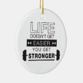 Weightlifting-Leben Keramik Ornament (Rechts)