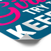 Weightlifting Lift Like A Girl Design Funny Wer Li Poster (Ecke)