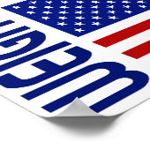 Weightlifting United States Poster (Ecke)