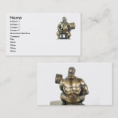 Weightlifting Visitenkarte (Vorne/Hinten)