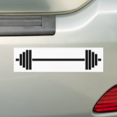 WeightliftingBarbell Autoaufkleber (Auf Auto)