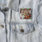 Weihe eines Bischofs, Valencian Schule Button (Beispiel)