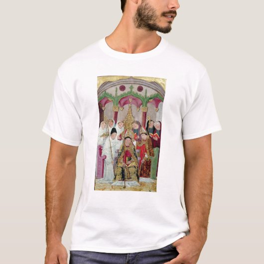 Weihe eines Bischofs, Valencian Schule T-Shirt (Vorderseite)