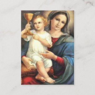 Weihen-wertvolles Blut von Jesus-Gebet Visitenkarte