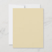 Weiher Waldtiere Grünmuster Mitteilungskarte (Rückseite)