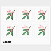 Weihly Holly Stickers (Blatt)