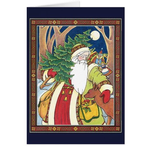 Weihnacht Danke Vintage (Vorne)
