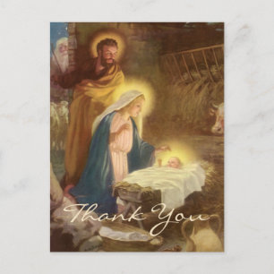 Weihnacht Danke Vintage Postkarte
