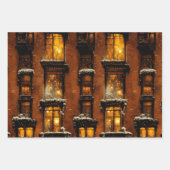 Weihnacht in New York Geschenkpapier Set (Vorderseite 2)