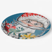 Weihnacht, Xmas Behälter Pappteller (Schrägansicht)